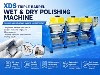 XDS Fully Enclosed Wet Polishing Machine & Dry Polishing Machine For Precisio...