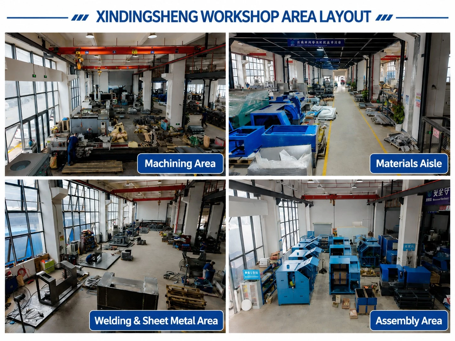 XINDINGSHENG WORKSHOP AREA LAYOUT XINDINGSHENG WORKSHOP AREA LAYOUT